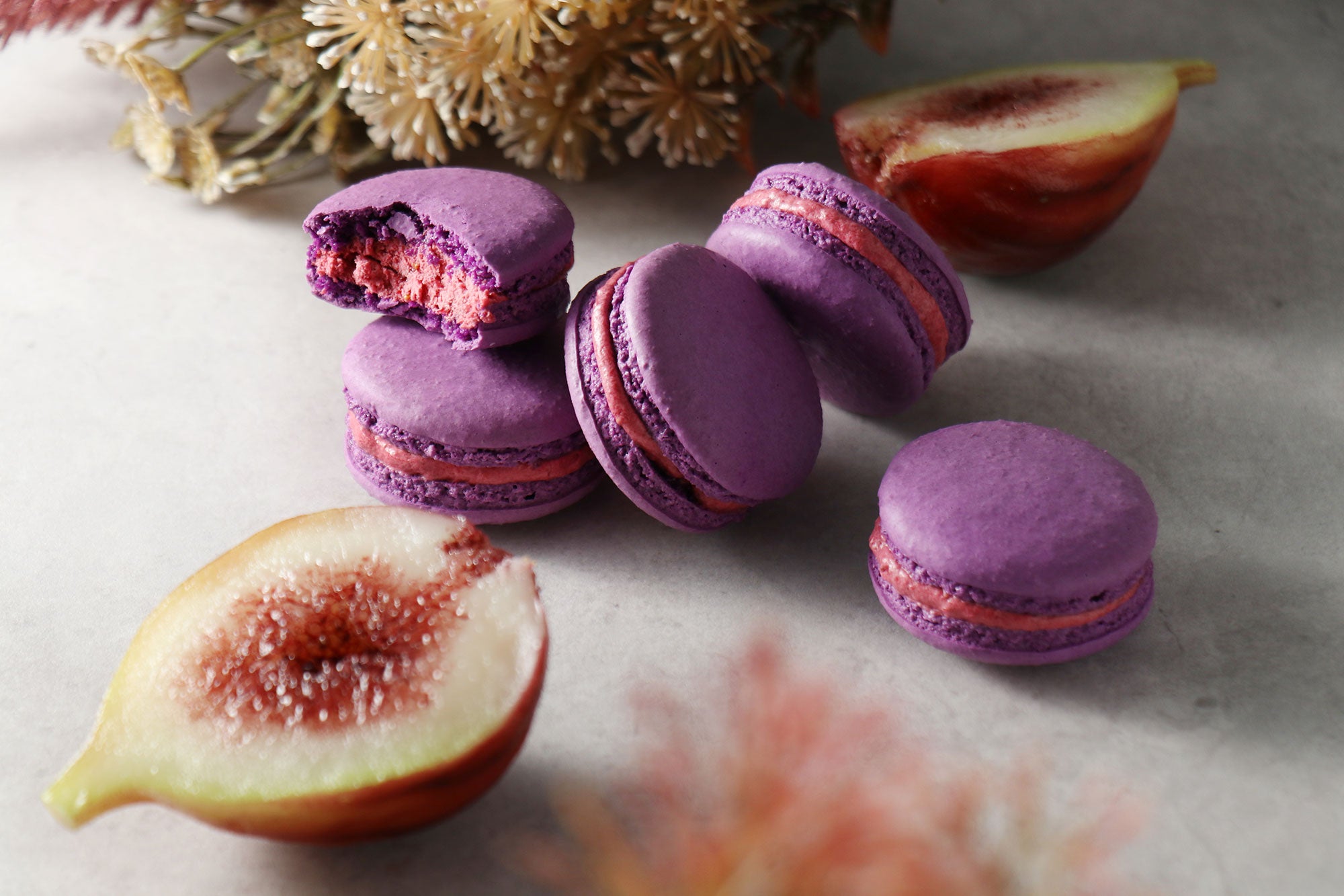 マカロン デュ モモン「フィグ カシス」