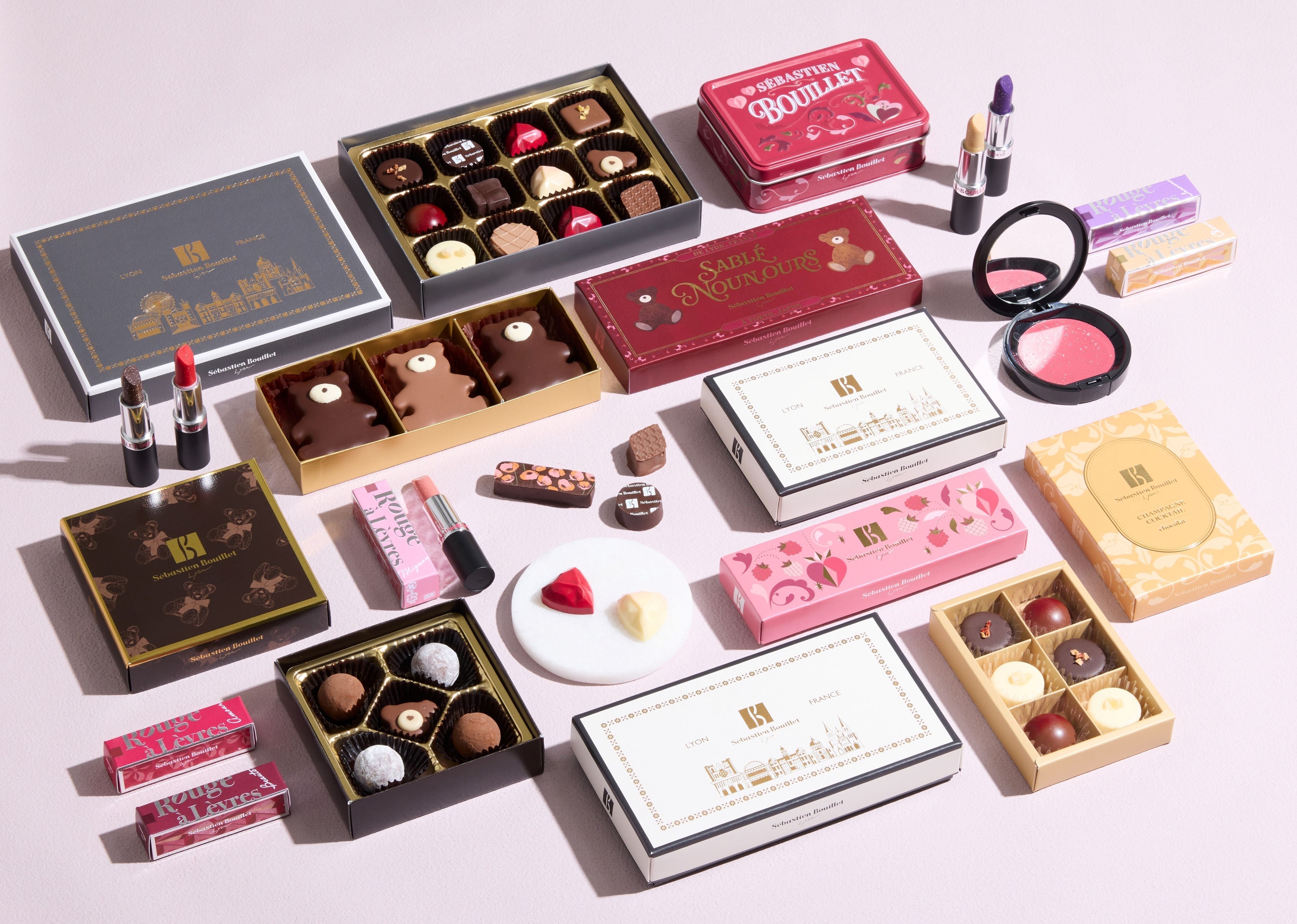 Le Petit Atelier de Paris　４枚セット セバスチャン・ブイエ」が贈る、遊び心あふれるバレンタイン限定