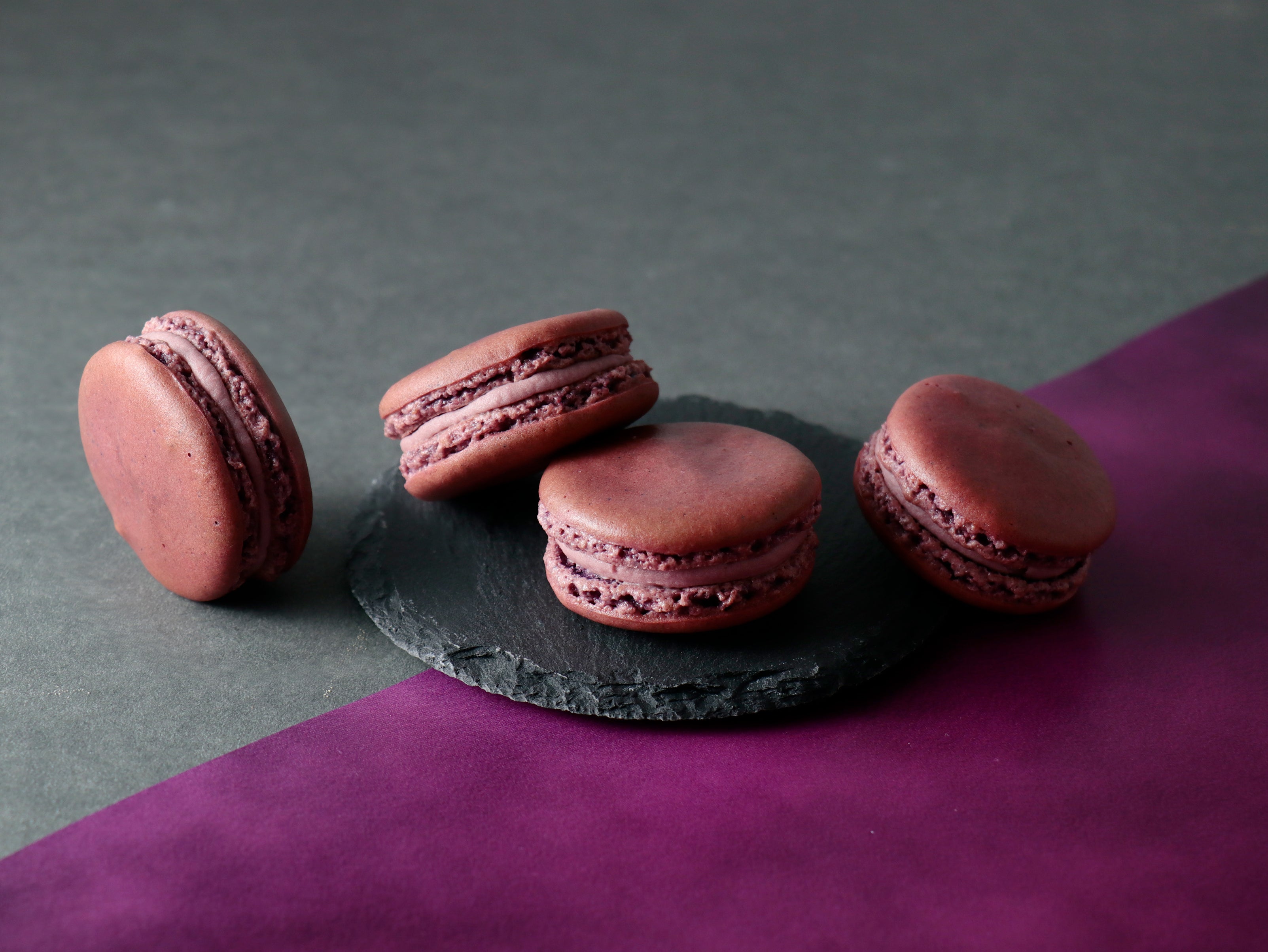 マカロン デュ モモン「紫芋」