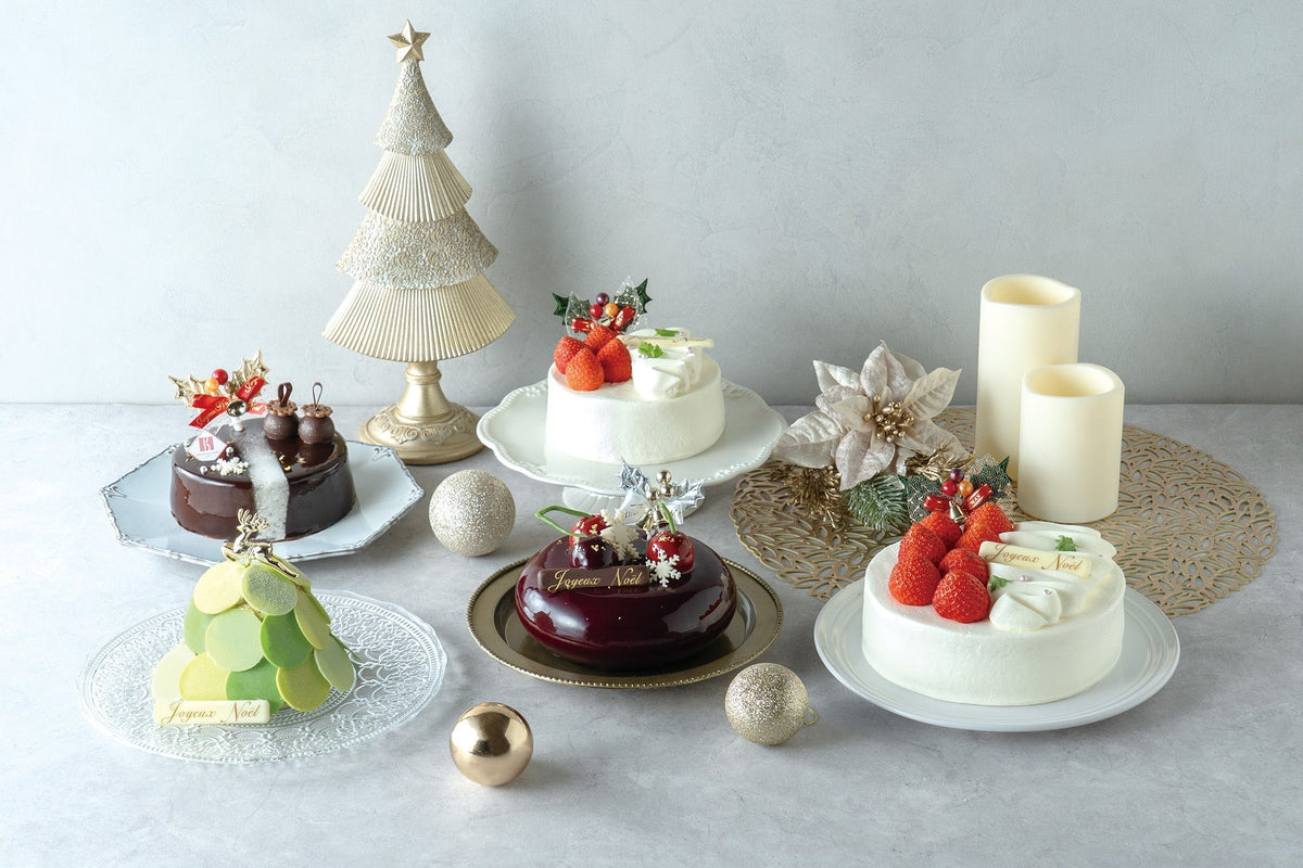フランスの感性が光るクリスマスケーキ。この時期しか出会うことができない - Gâteau de Noël 2026 - 百貨店限定を含む全6種を10月1日（木）より順次予約受付開始
