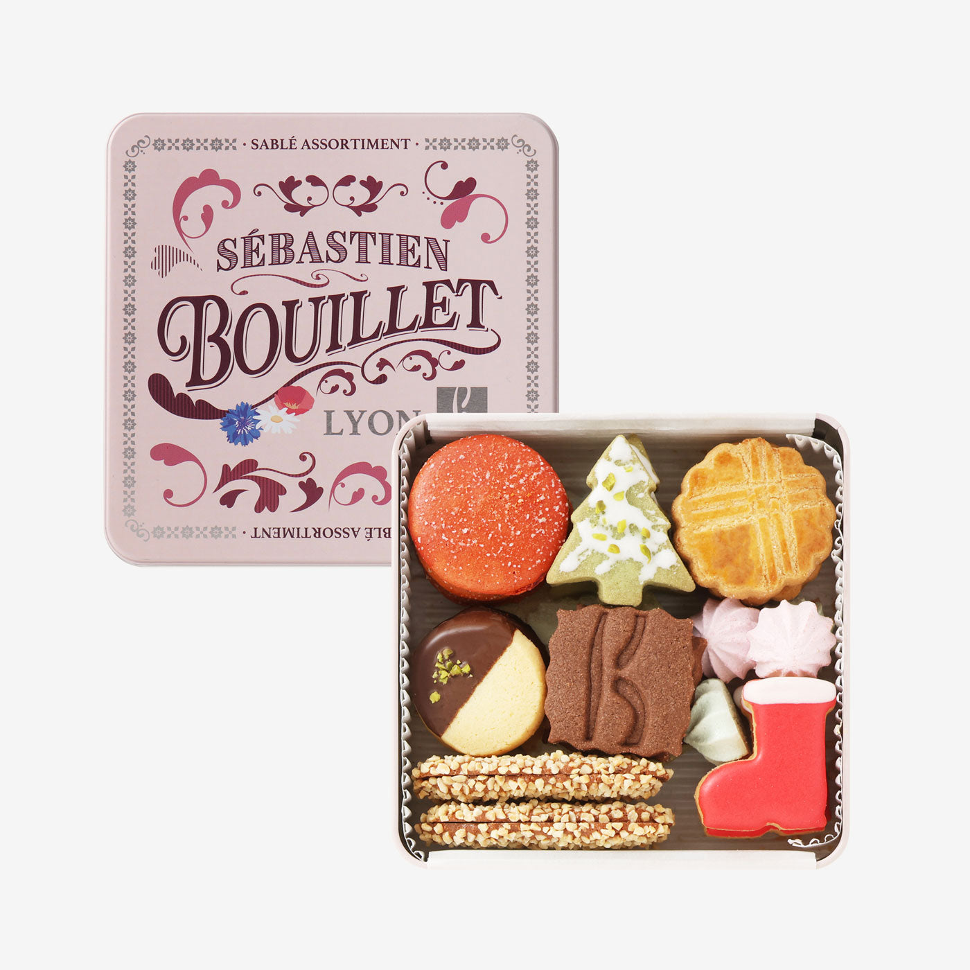 サブレアソート ノエル 27個入 クッキー缶 クリスマス 焼き菓子 ギフト