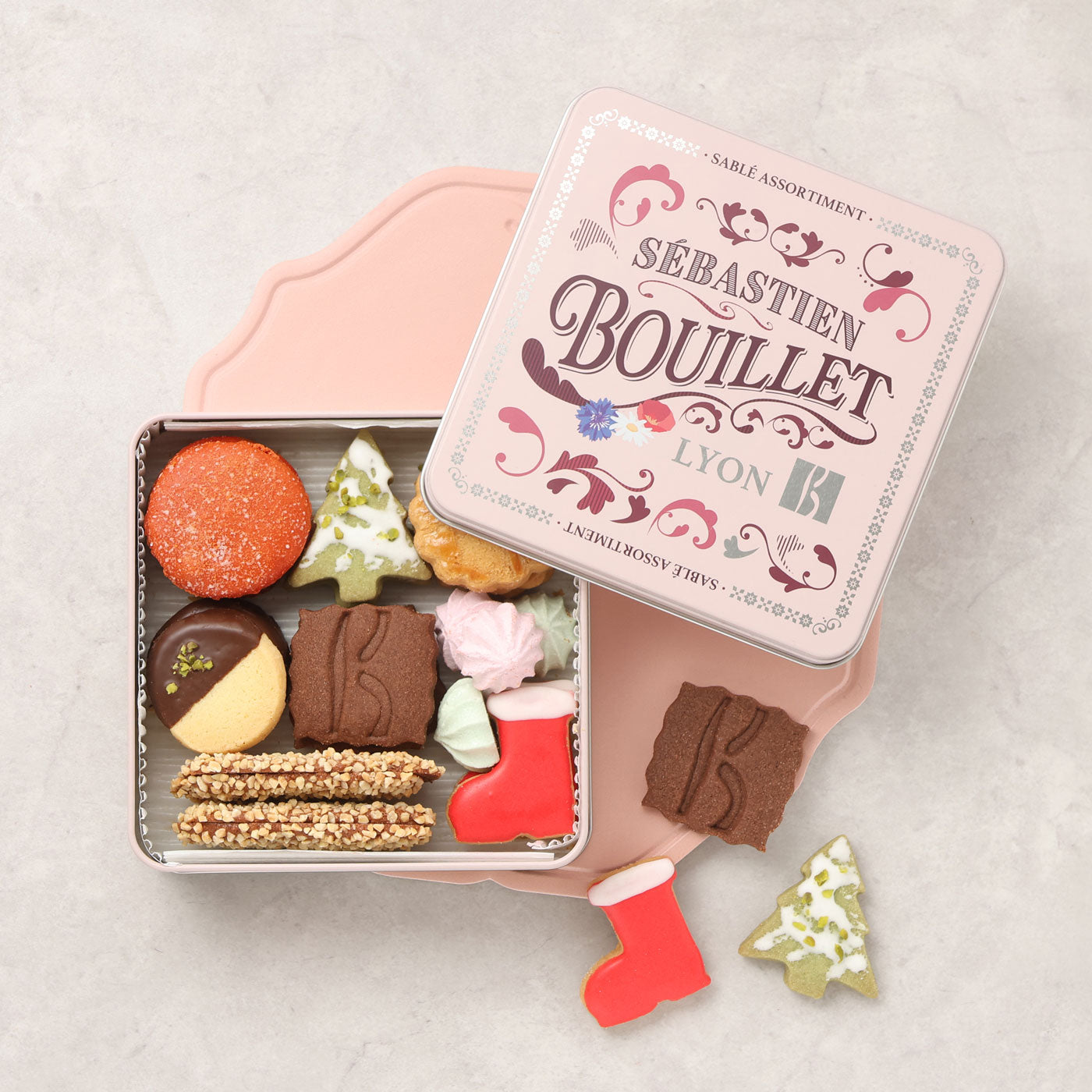 サブレアソート ノエル 27個入 クッキー缶 クリスマス 焼き菓子 ギフト